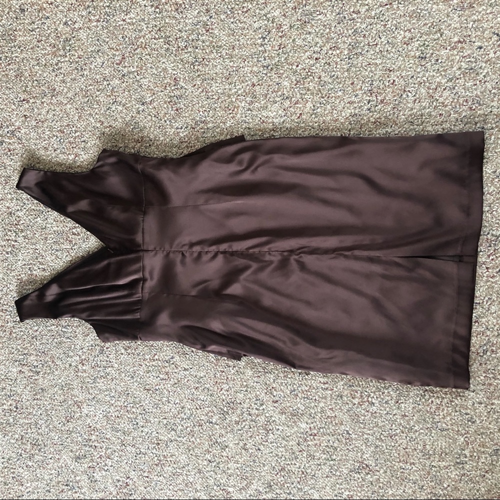 Eliza J New York Cocktail Dress (Brown) - Picture 11 of 11